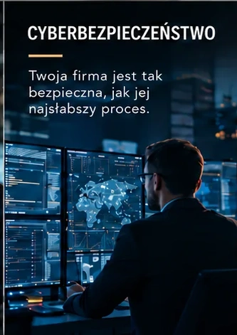 Cyberbezpieczeństwo - Twoja firma jest tak bezpieczna, jak jej najsłabszy proces.