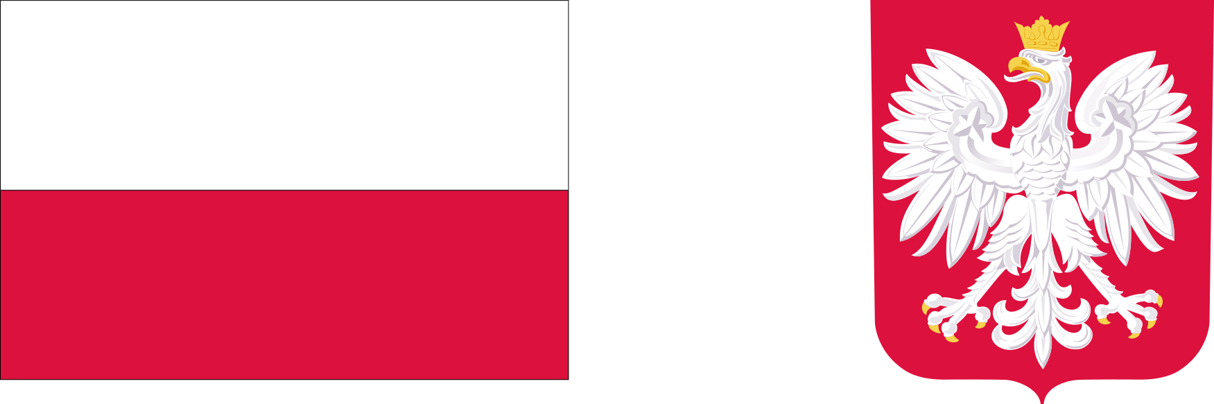 flaga i godło RP znaki strona Krynica Forum 2023